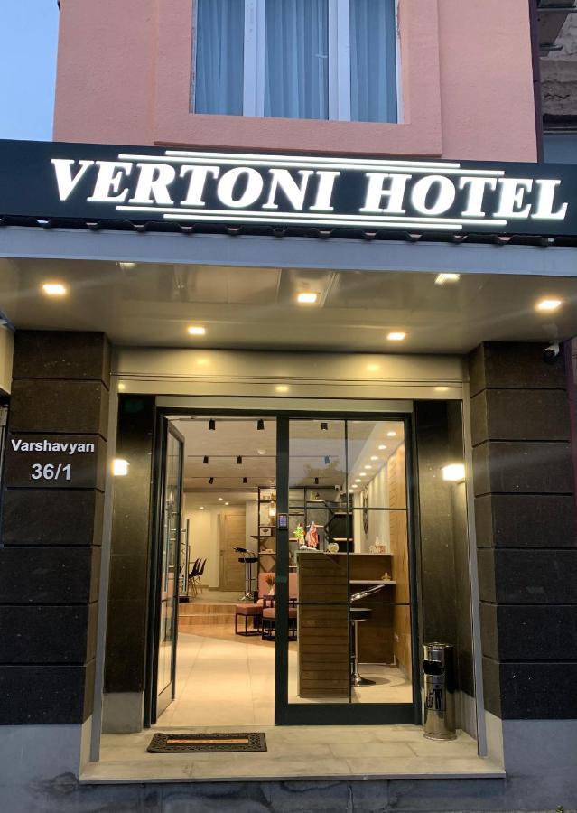 Vertoni Hotel Yerevan Exterior photo